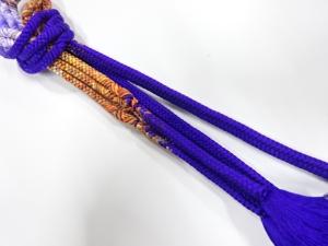 未使用品　正絹　手組帯締め
